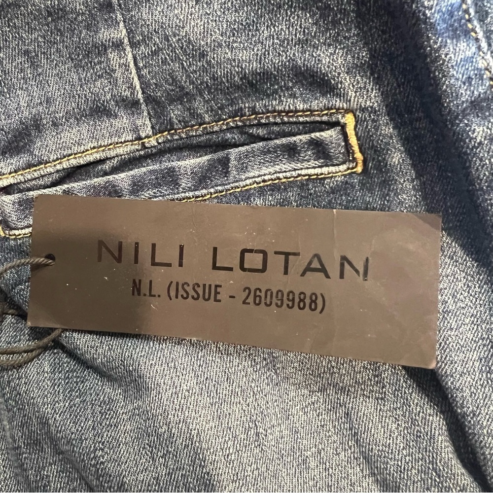 NWT Nili Lotan Flora Trouser Jeans - Picture 8 of 9